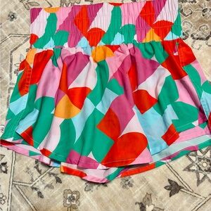 Colorful Geometric Women's Skirt/Shorts